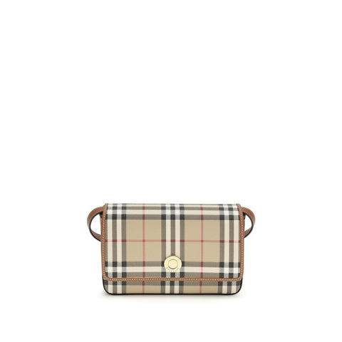 Burberry Sac Hampshire Mini — Polyuréthane | Motif Check
