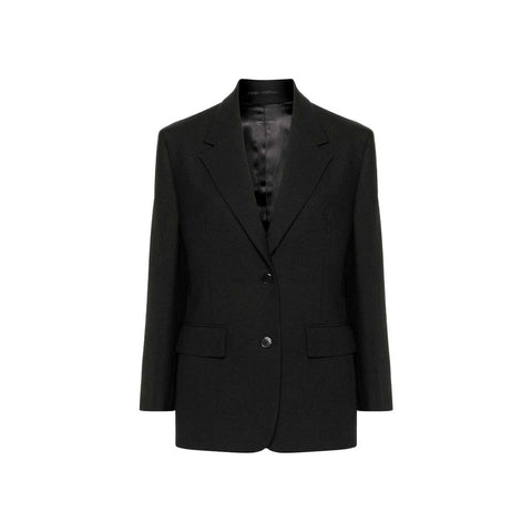 Prada Schwarzer Blazer aus Schurwolle