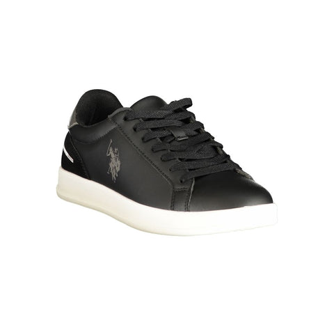 U.S. POLO ASSN. Baskets Noires en Polyuréthane pour Femme
