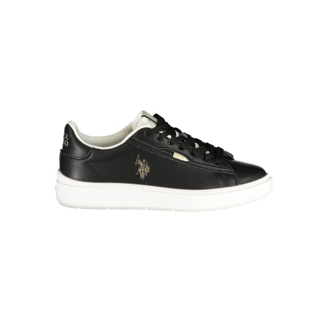 U.S. POLO ASSN. Baskets Noires en Polyuréthane pour Femme