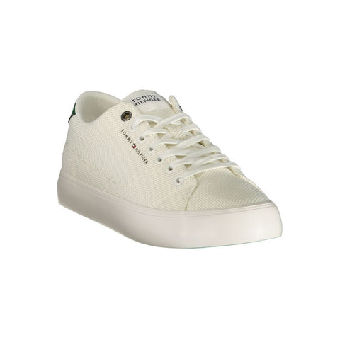 Baskets Tommy Hilfiger Bianco en polyester pour homme