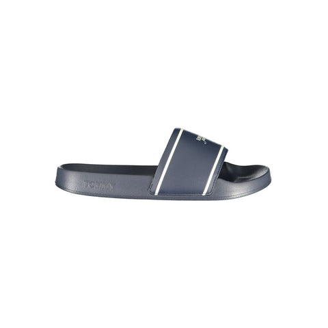 Chaussons Tommy Hilfiger en polyuréthane bleu pour femme