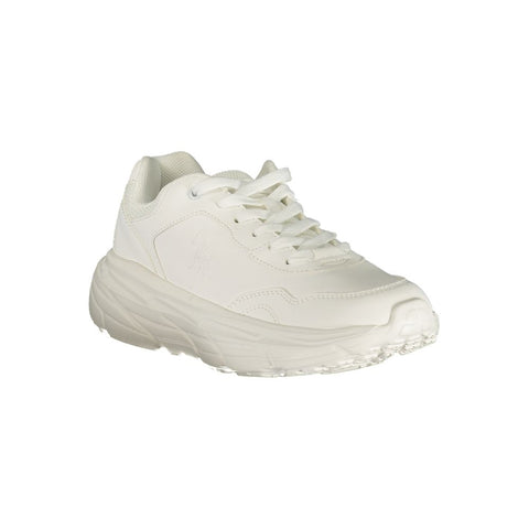 U.S. POLO ASSN. Baskets blanches en polyuréthane pour femme