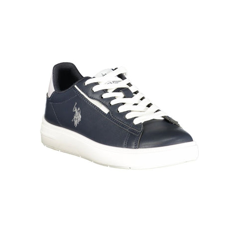 U.S. POLO ASSN. Baskets en polyuréthane bleu pour femme