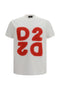 Dsquared² White Cotton T-Shirt