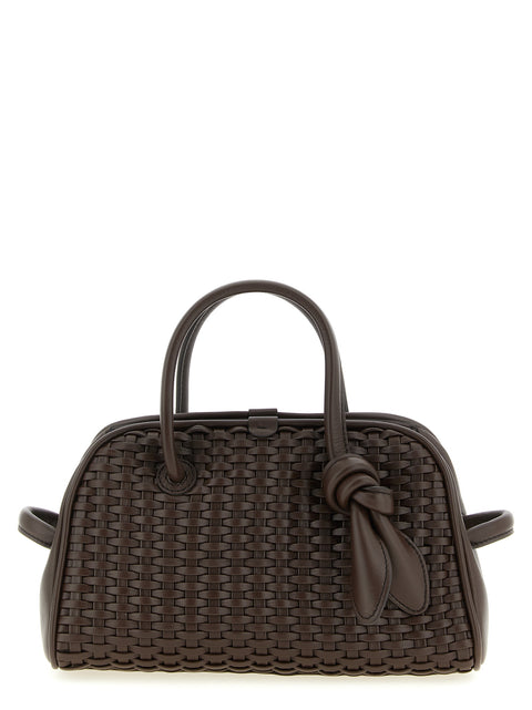 Sac à main Jacquemus marron en coton