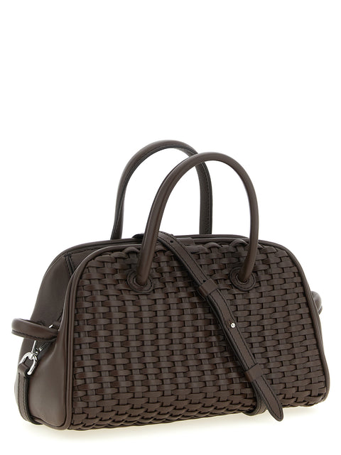 Sac à main Jacquemus marron en coton
