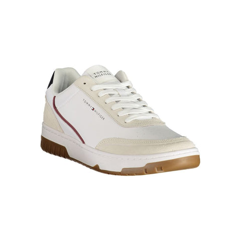 Baskets Tommy Hilfiger en polyuréthane blanc pour homme