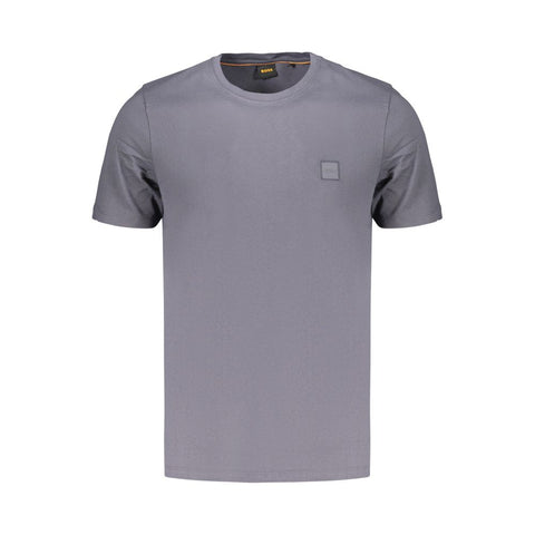 Hugo Boss Blue Cotton Men's T-Shirt