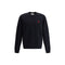 Ami Paris Black Cotton Sweatshirt