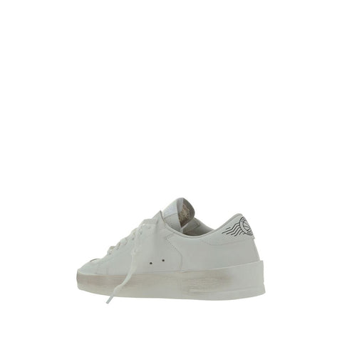 Golden Goose White Goatskin Sneakers
