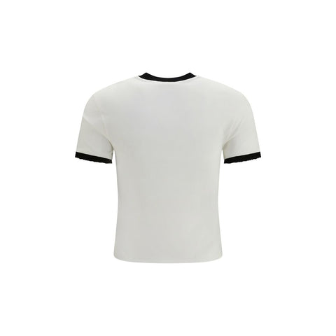 Gucci White Cotton T-Shirt