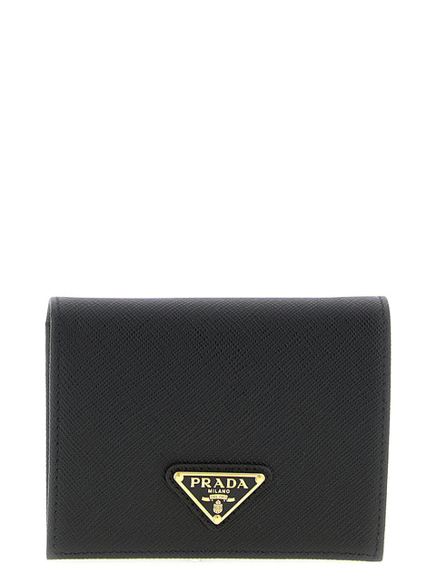 Prada Black Calfskin Cardholder