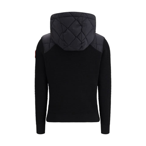 Canada Goose Black Wool Oves Aries Full-Length Jacket