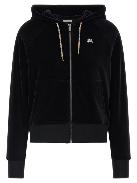 Burberry Black Cotton Sweatshirt