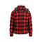 Moncler Red Cotton Full-Length Jacket
