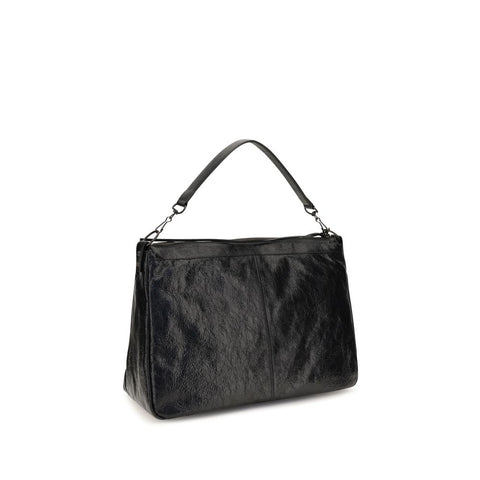Balenciaga Black Lamb Ovis Aries Shoulder Bag