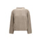 Brunello Cucinelli Beige Wool Oves Aries Turtleneck
