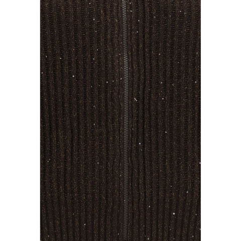 Brunello Cucinelli Brown Cashmere Sweatshirt
