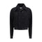 Ami Paris Black Wool Oves Aries Bomber