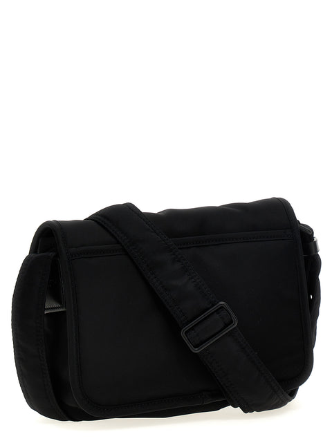 Saint Laurent Black Polyamide Crossbody Bag