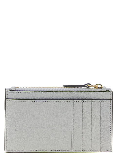 Chloé Blue Goatskin Cardholder