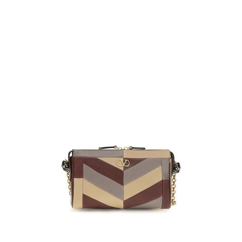 Valentino Garavani Multicolor Napa Leather / Calf Bos Taurus Shoulder Bag