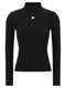 Courrèges Black Viscose Cardigan