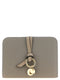 Chloé Gray Calfskin Cardholder