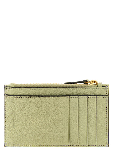 Chloé Bicolor Goatskin Cardholder
