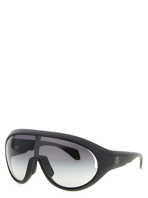 Rick Owens Black Nylon Sunglasses