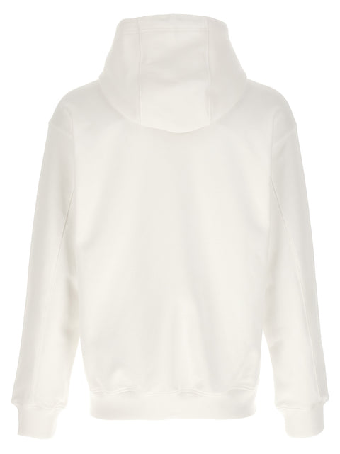 Casablanca White Organic Cotton Sweatshirt