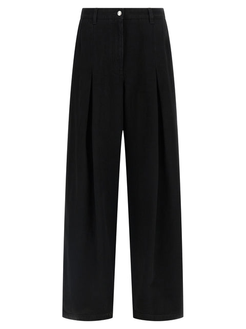 Dolce & Gabbana Black Cotton Jeans Denim