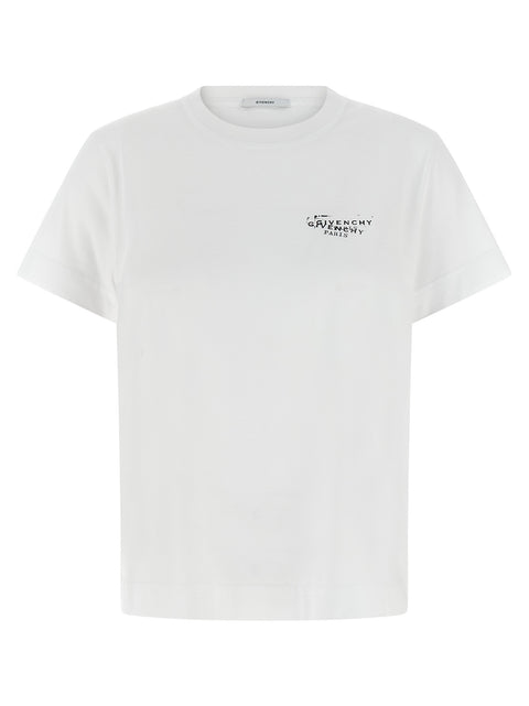 Givenchy White Cotton T-Shirt