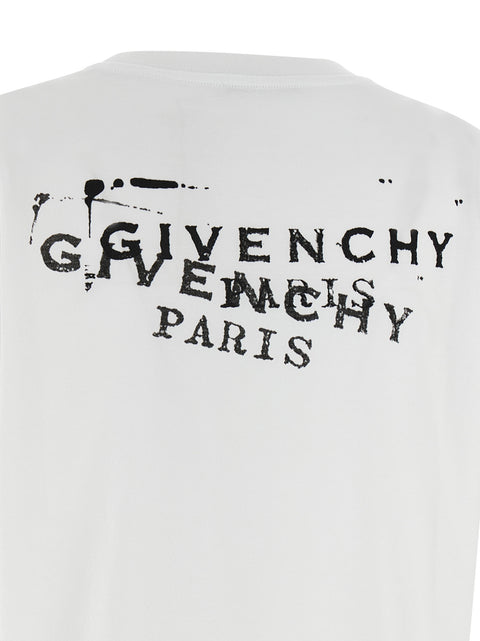 Givenchy White Cotton T-Shirt