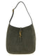 Saint Laurent Gray Lamb Leather Shoulder Bag
