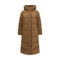 Woolrich Brown Polyamide Full-Length Jacket