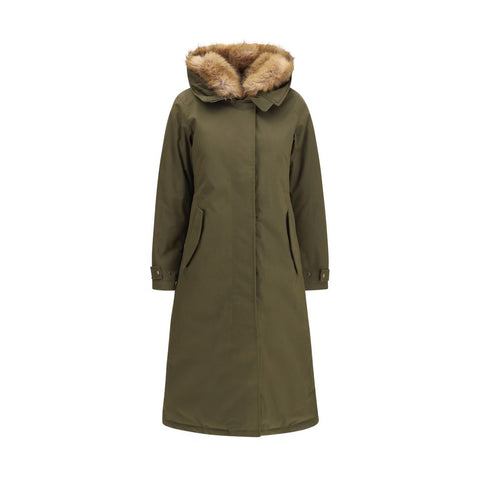 Woolrich Bicolor Cotton Parka