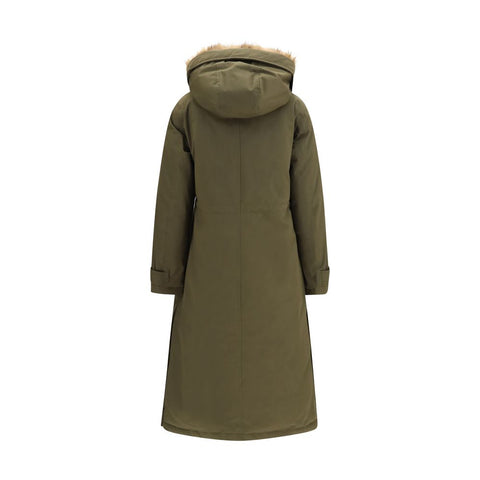 Woolrich Bicolor Cotton Parka