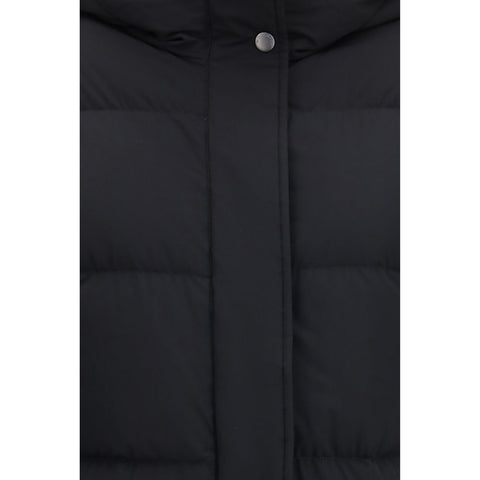 Woolrich Black Polyamide Full-Length Jacket
