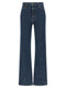 Khaite Blue Cotton Straight-Leg Jeans