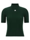 Courrèges Bicolor Viscose Turtleneck