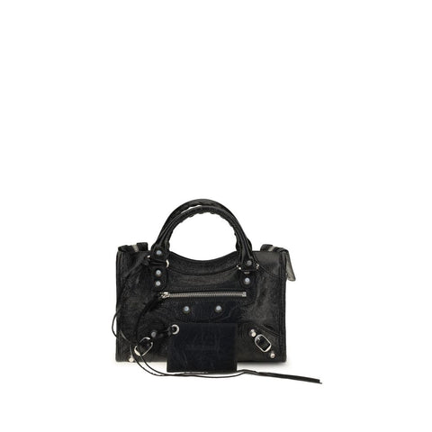 Balenciaga Black Lamb Ovis Aries Shoulder Bag