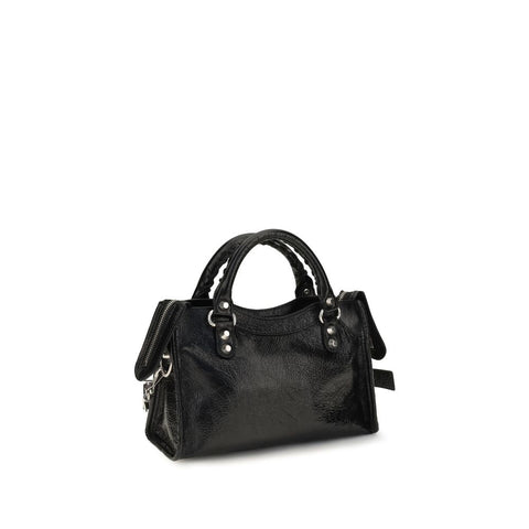 Balenciaga Black Lamb Ovis Aries Shoulder Bag