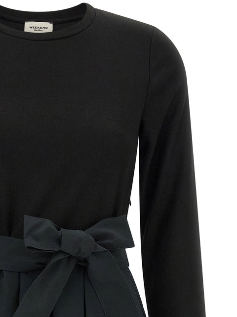 Max Mara Black Viscose Long Dress