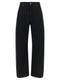 Brunello Cucinelli Black Cotton High-Waisted Jean
