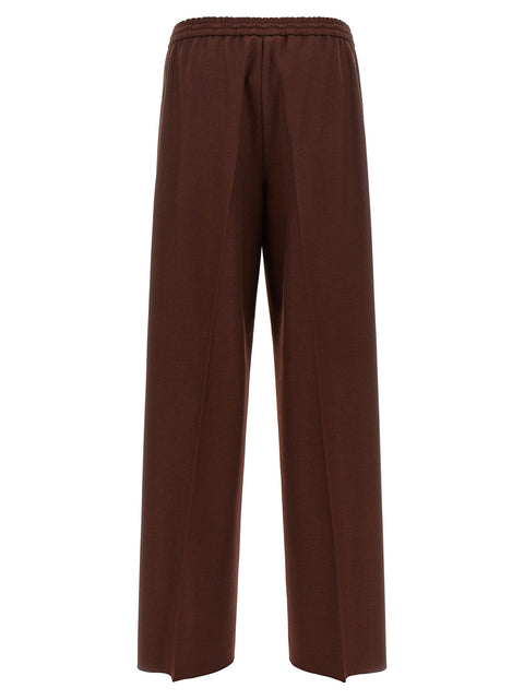 Max Mara Brown Wool Casual Pants