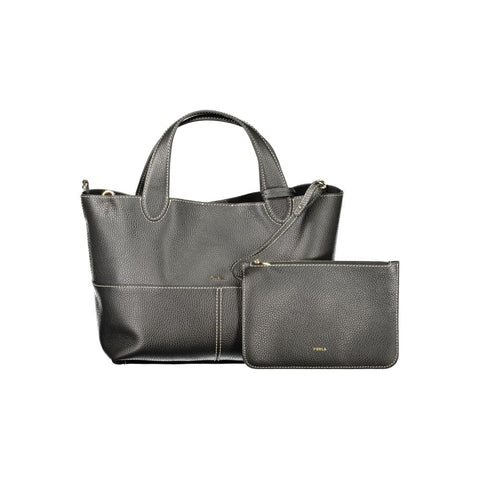 Furla Black Leather Women's Bag