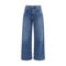 Palm Angels Blue Cotton Jeans Denim
