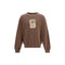 Palm Angels Brown Cotton Sweatshirt